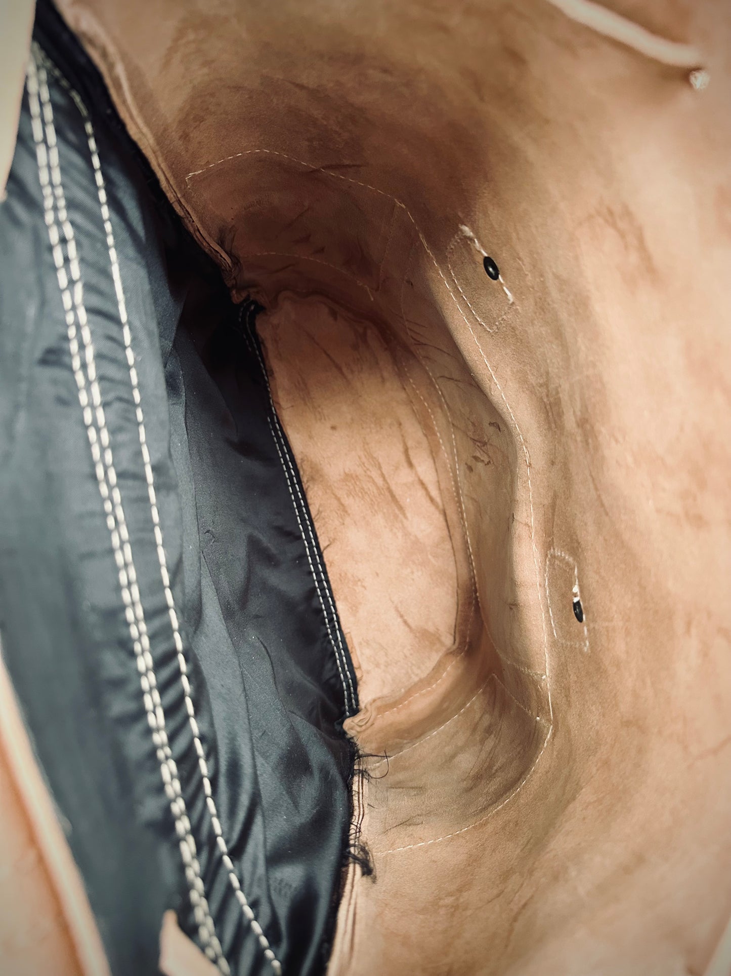 MOCHILA GRANDE DE COURO NATURAL TERRAC | 3 cores