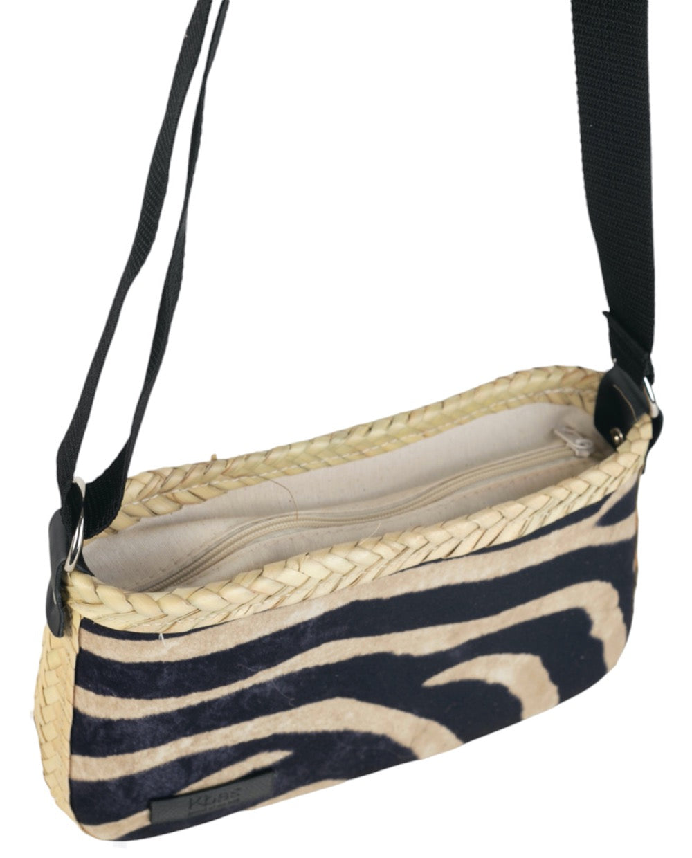 BOLSA CROSSBODY COM ESTAMPA LEOPARDO ANIMAL