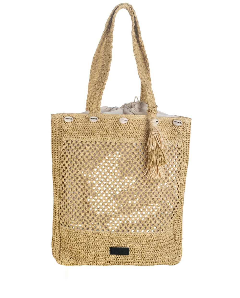 BOLSO SHOPPER GRANDE FIBRA NATURAL SERENIDAD | 3 colores