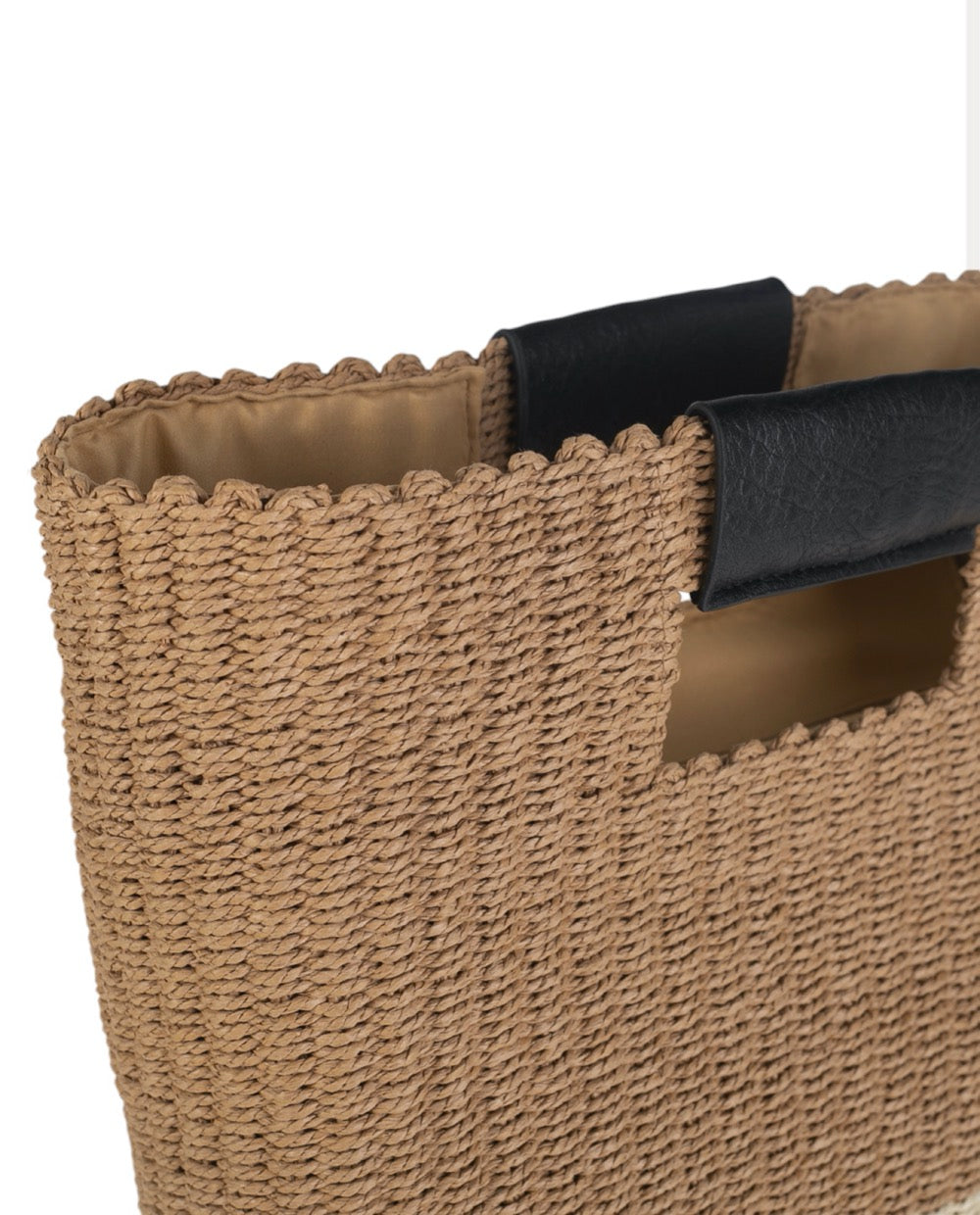 BOLSA DE MÃO DE FIBRA NATURAL SERENO | 2 cores
