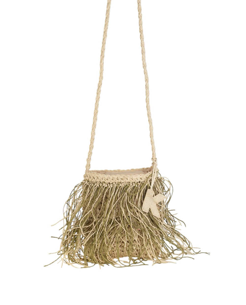 BOLSO BANDOLERA FLECOS FIBRA NATURAL INDIANA II | 2 colores