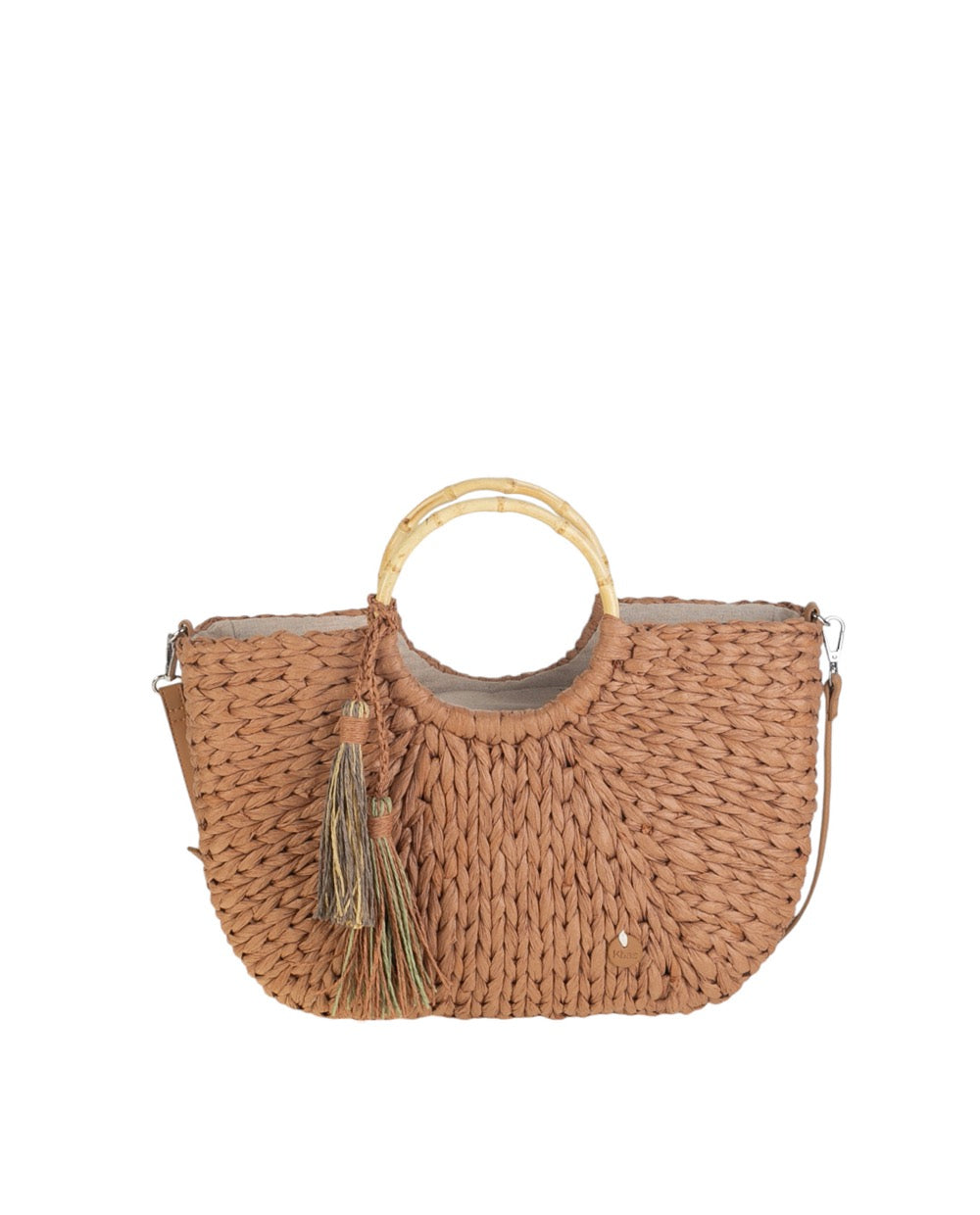 BOLSO DE MANO GRANDE FIBRA NATURAL CALIFORNIA | 3 colores