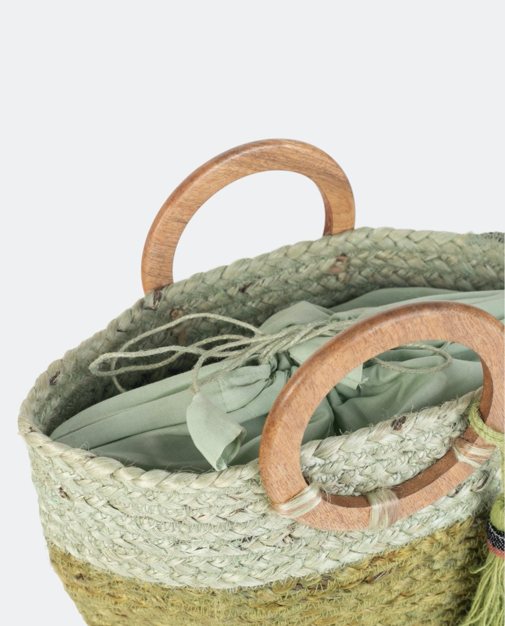 BOLSO DE MANO YUTE TRICOLOR | 3 colores