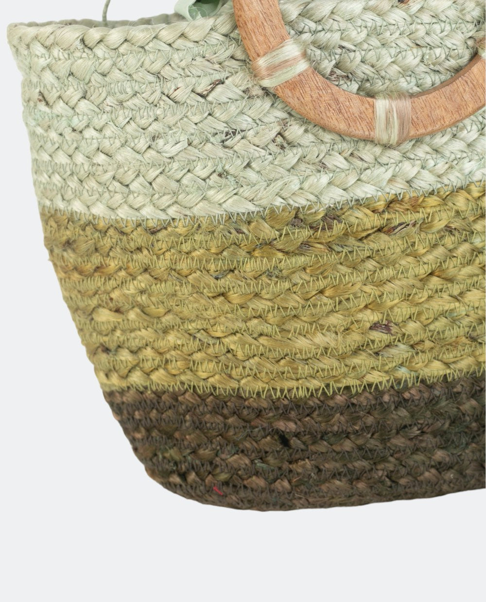 BOLSO DE MANO YUTE TRICOLOR | 3 colores