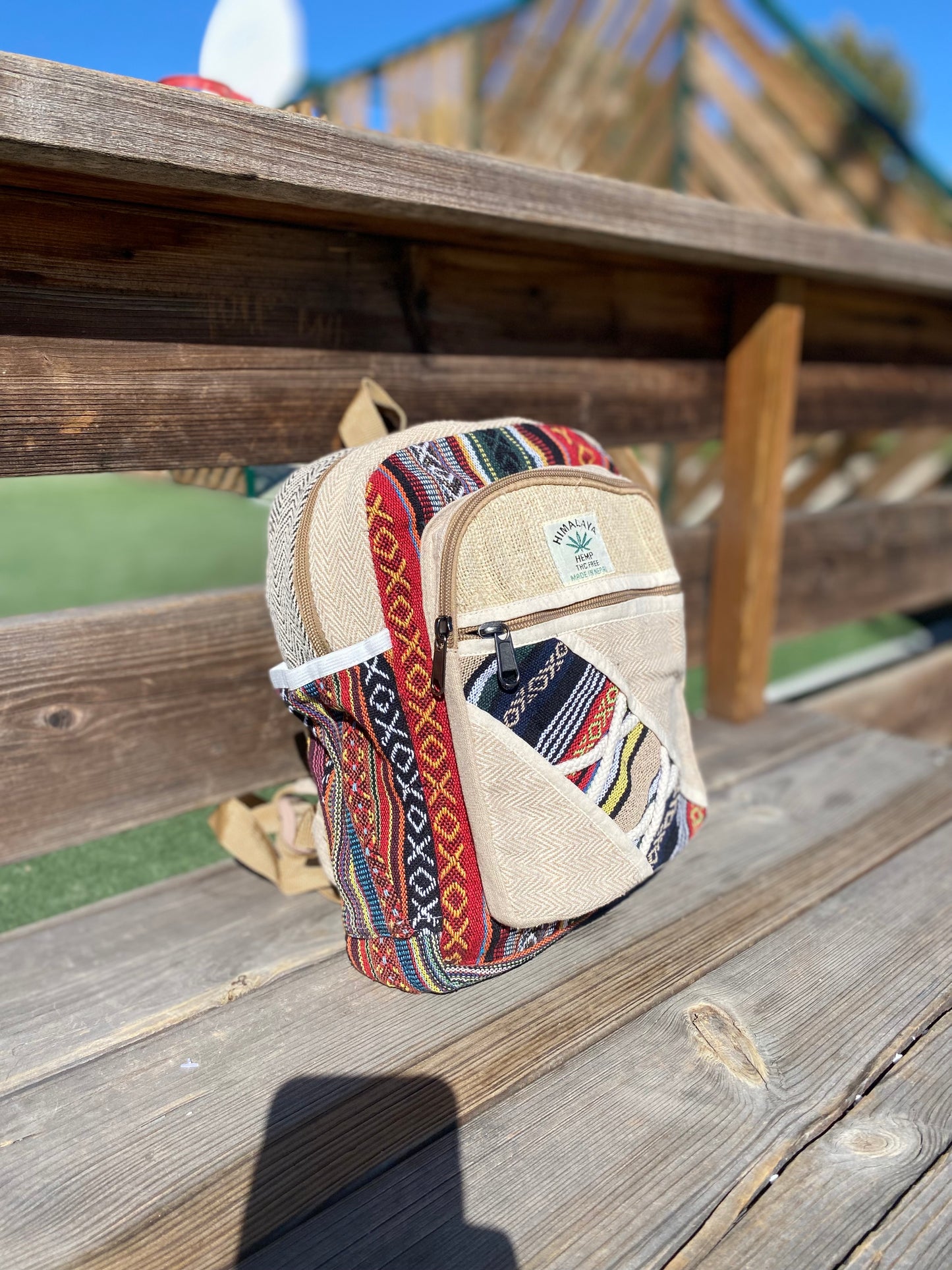 LARGE HEMP BACKPACK | mixed colors and variants