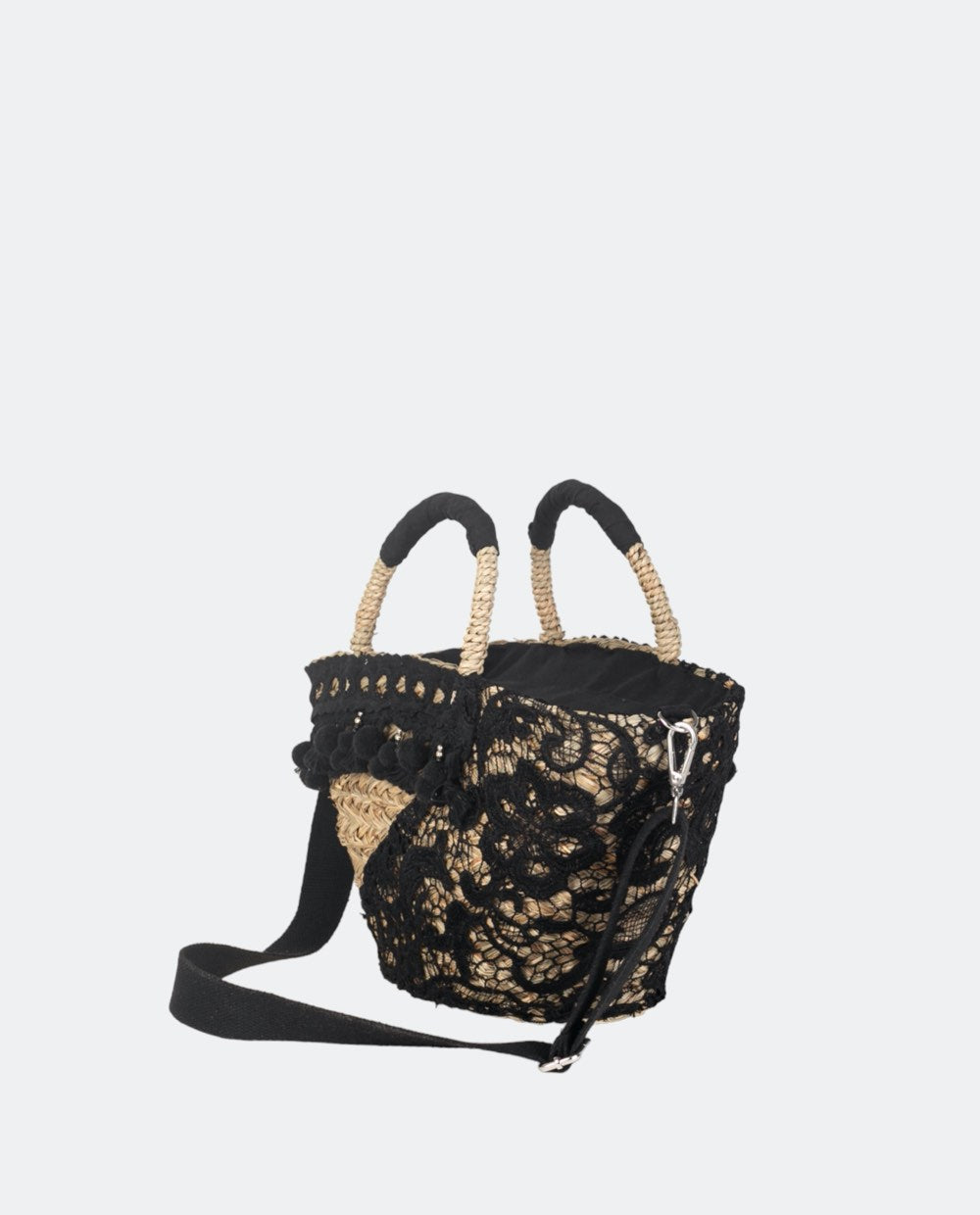 GRAND PANIER AVEC DENTELLE ISLA | 2 tailles et couleurs