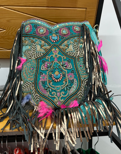Boho Chic Ibiza Bohemian Fringe Bag - Black | 3 colors