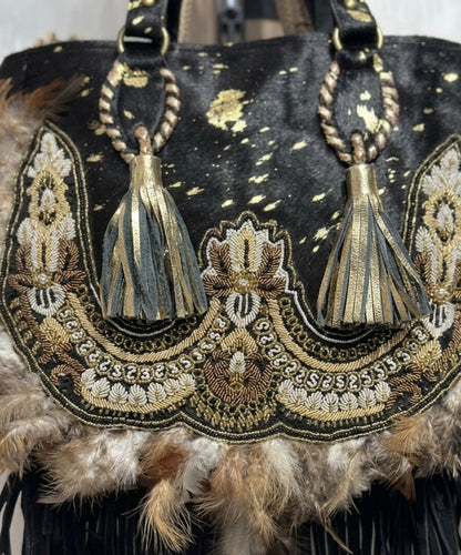 Boho Chic Ibiza Bohemian Fringe Bag - Black | 3 colors