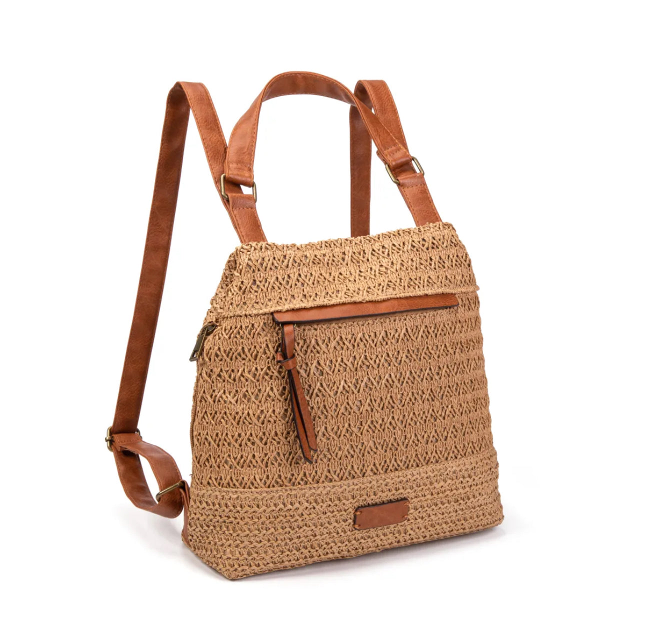 Mochila de Rafia con asa de mano | 2 colores