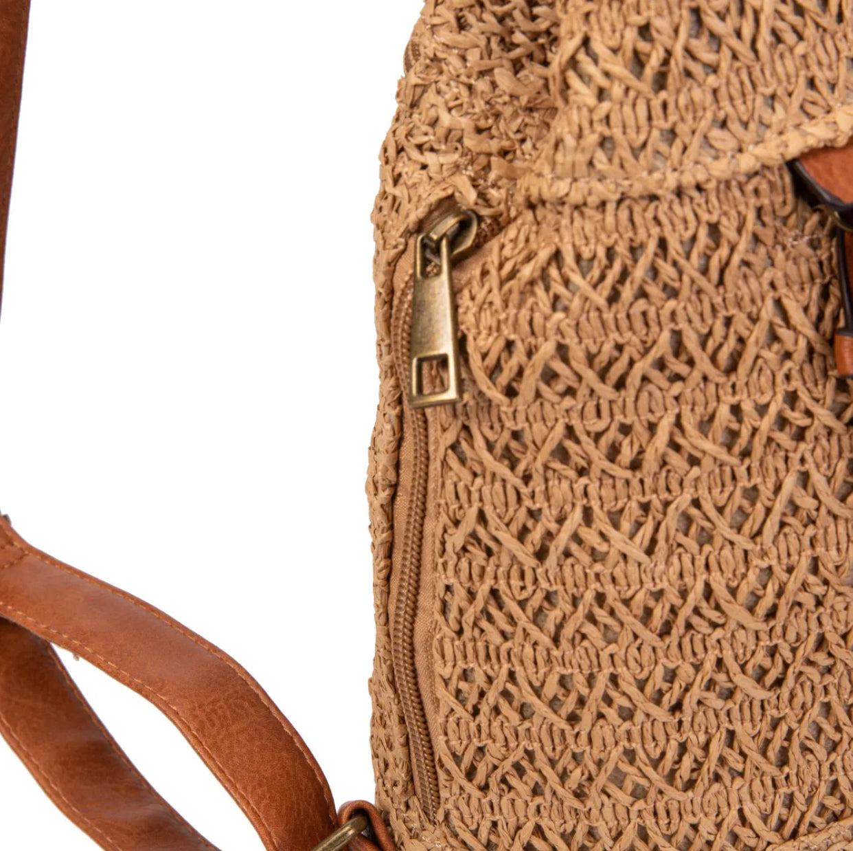 Mochila de Rafia con asa de mano | 2 colores