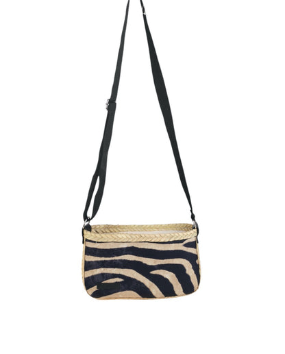 BOLSA CROSSBODY COM ESTAMPA LEOPARDO ANIMAL