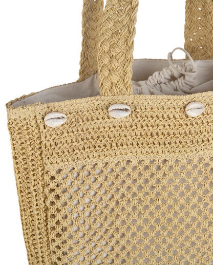 BOLSO SHOPPER GRANDE FIBRA NATURAL SERENIDAD | 3 colores