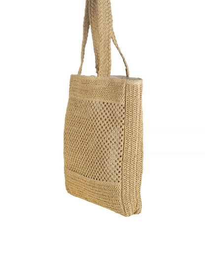 BOLSO SHOPPER GRANDE FIBRA NATURAL SERENIDAD | 3 colores