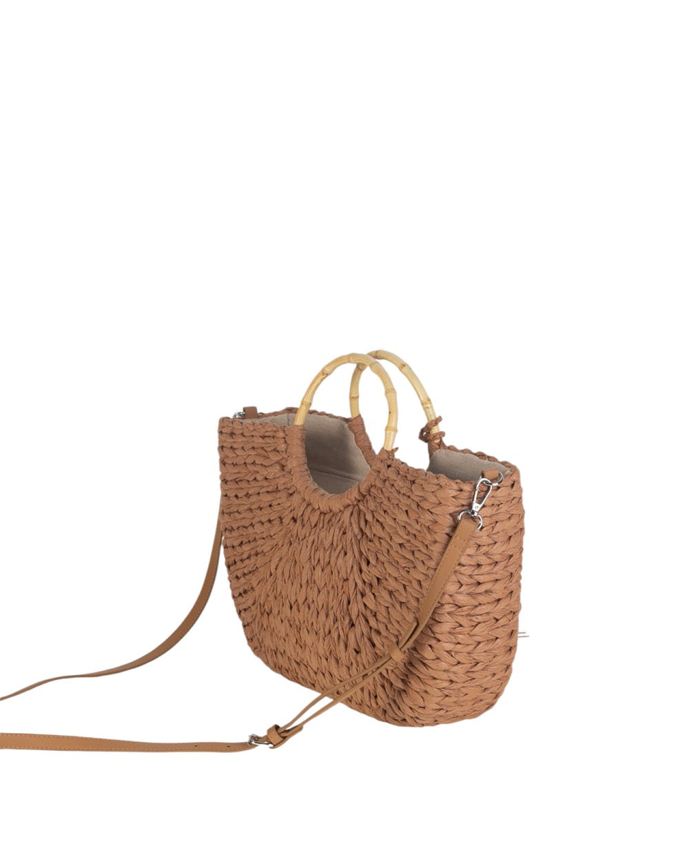 BOLSO DE MANO GRANDE FIBRA NATURAL CALIFORNIA | 3 colores