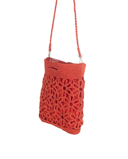 ESSENTIAL NATURAL FIBER SHOULDER BAG | 2 models