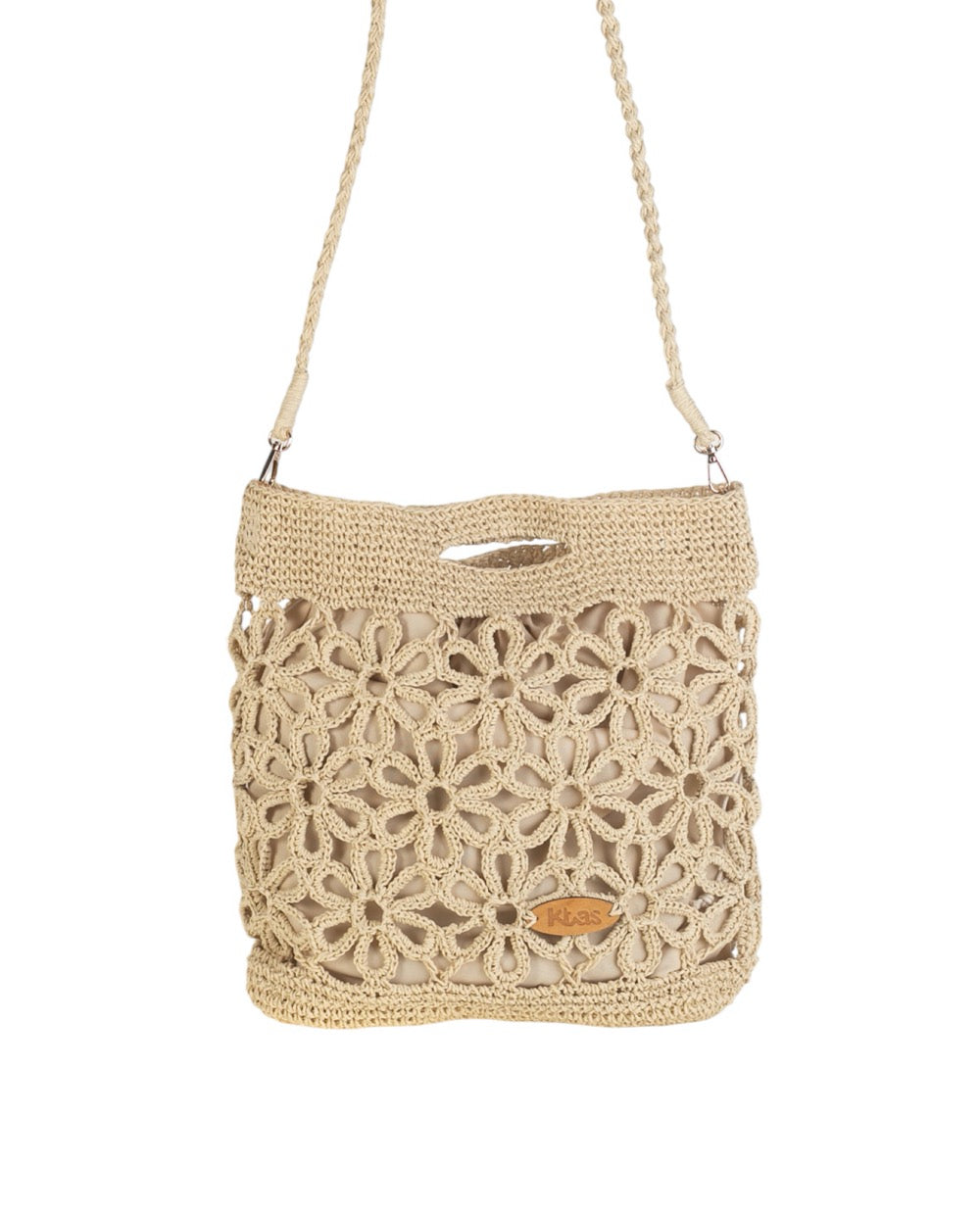ESSENTIAL NATURAL FIBER SHOULDER BAG | 2 models