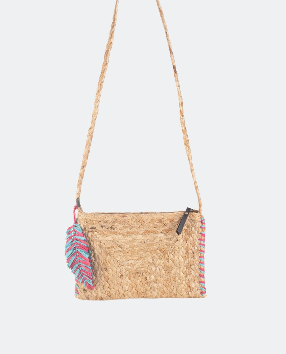 BANDOLERA DE YUTE TRENZADO