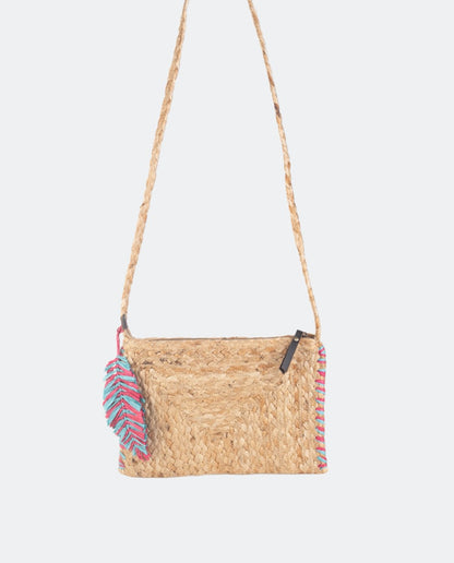 BANDOLERA DE YUTE TRENZADO