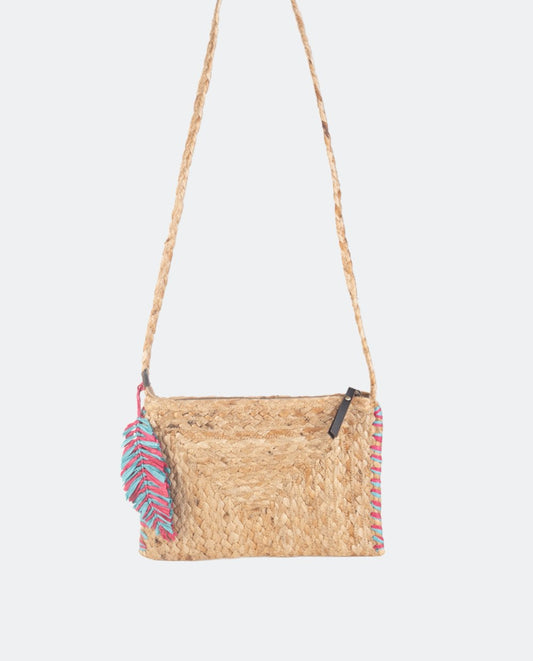 BANDOLERA DE YUTE TRENZADO