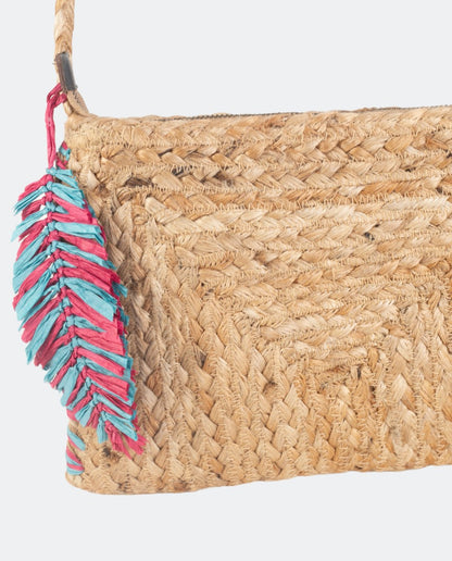 BANDOLERA DE YUTE TRENZADO