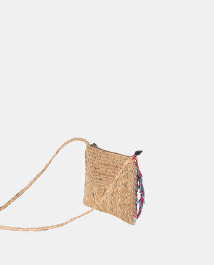 BANDOLERA DE YUTE TRENZADO