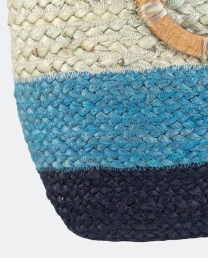 BOLSA DE JUTA TRICOLOR | 3 cores
