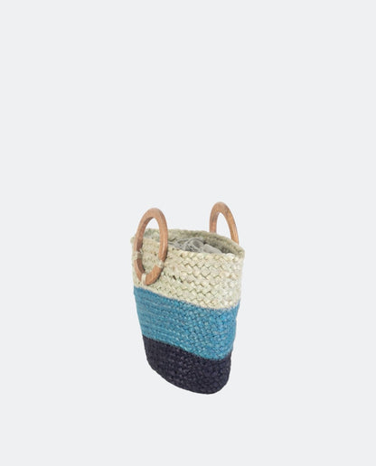 BOLSA DE JUTA TRICOLOR | 3 cores